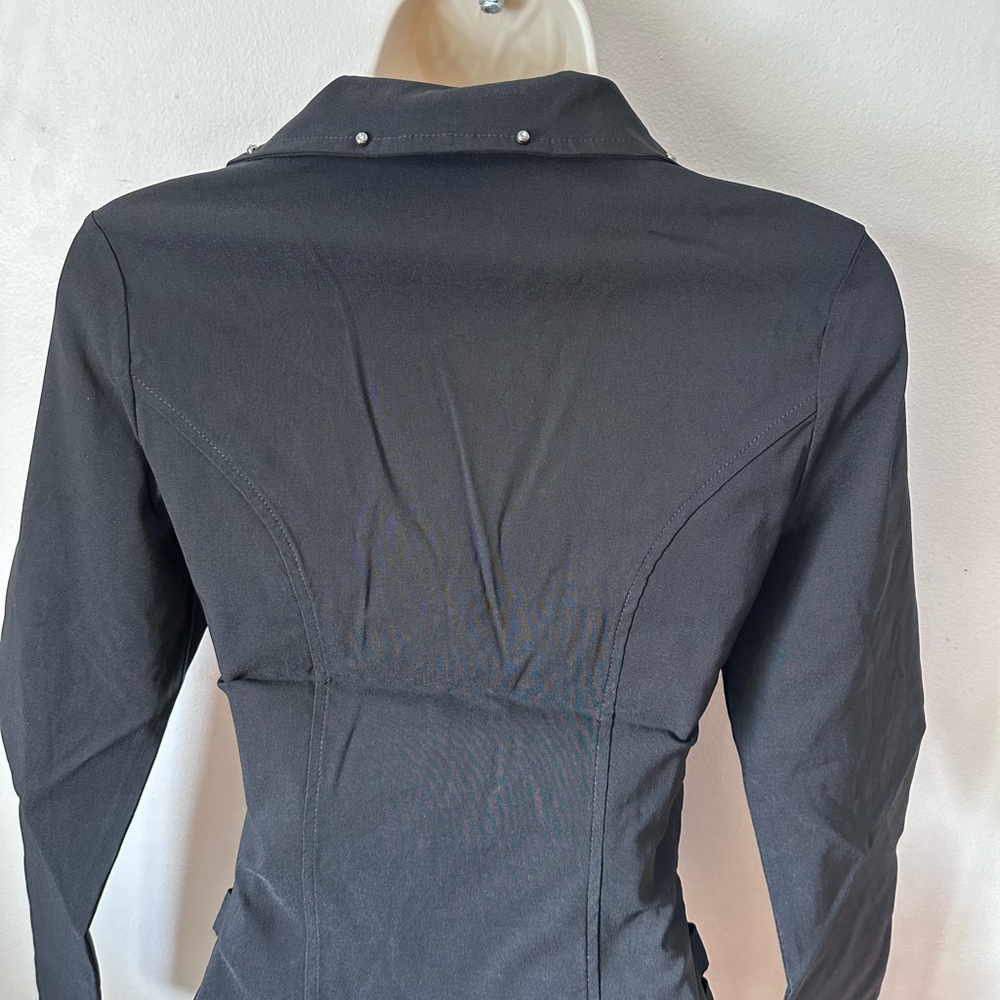 Women's Black Studded Jacket - Picture 9 of 9